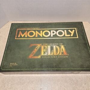Monopoly The Legend of Zelda Board Game Collector’s Edition Complete EUC